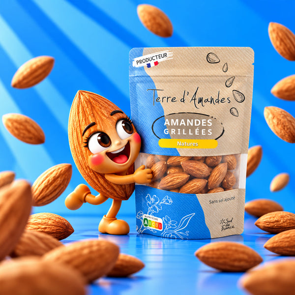 Amandes grillées - Nature