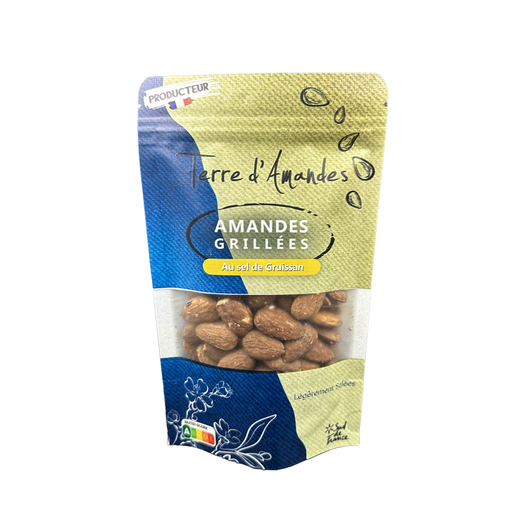Amandes grillées - Sel de Guérande