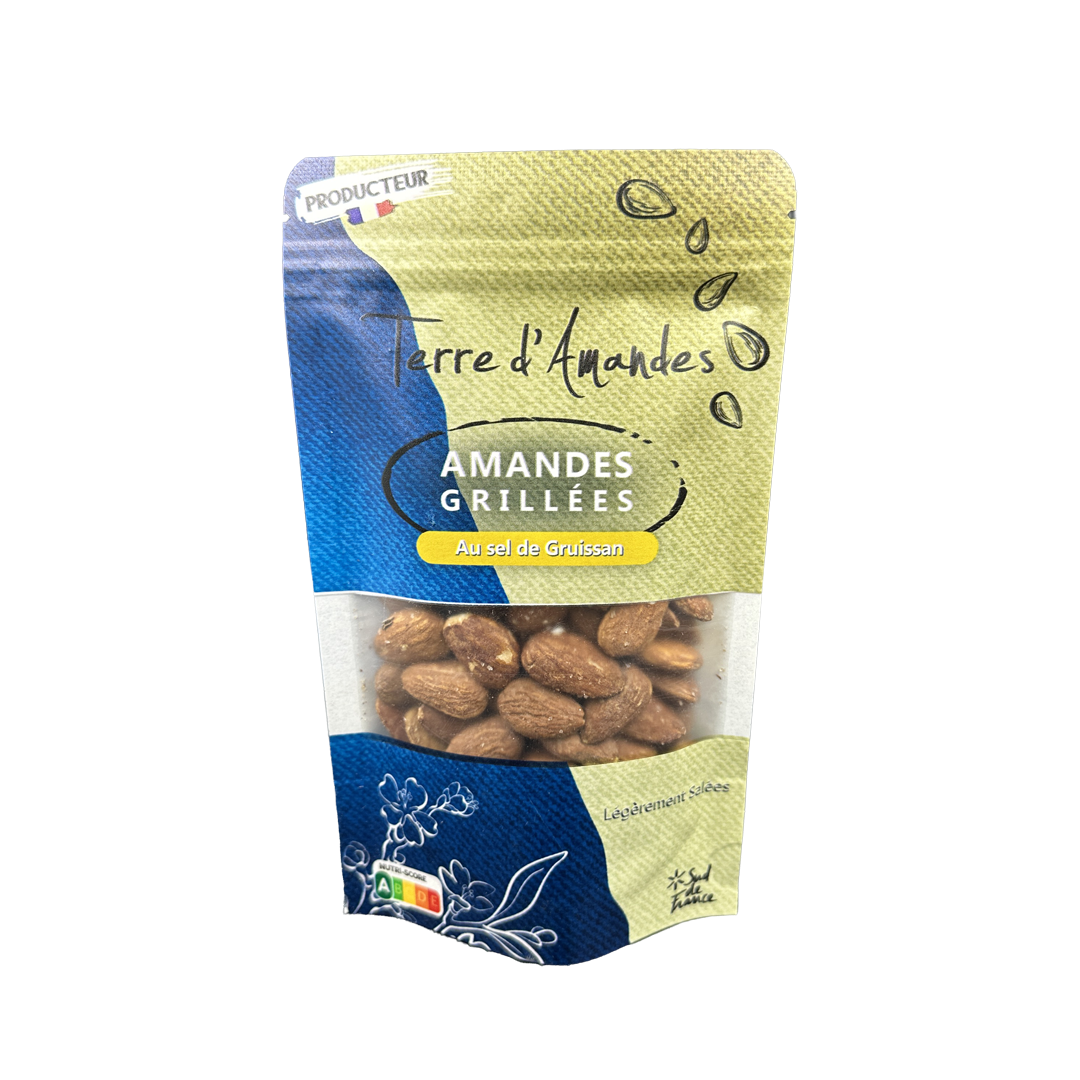 Amandes grillées - Sel de Guérande