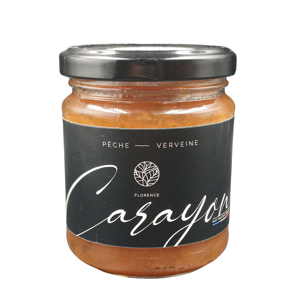 Confiture - Pêche verveine