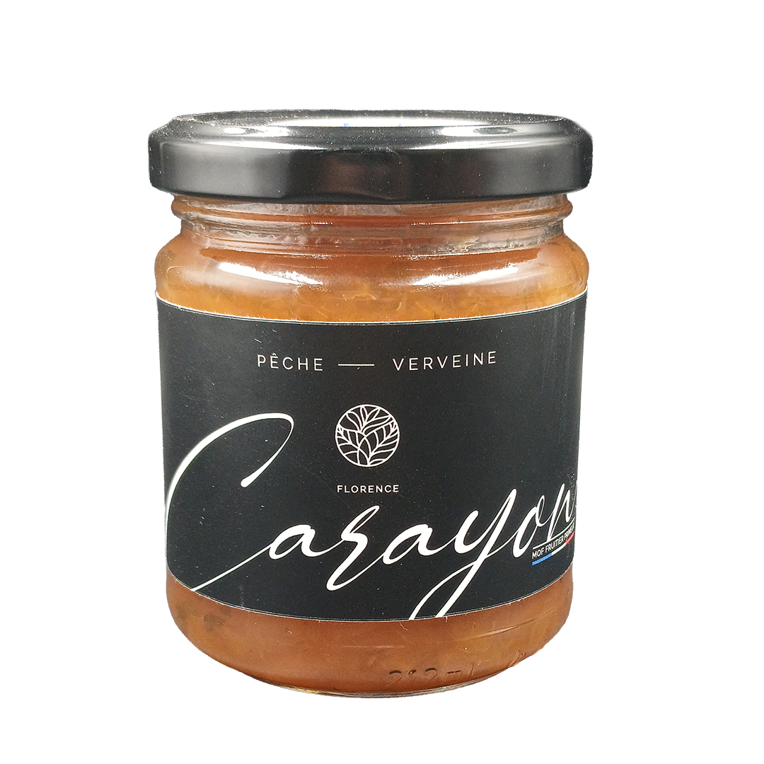 Confiture - Pêche verveine