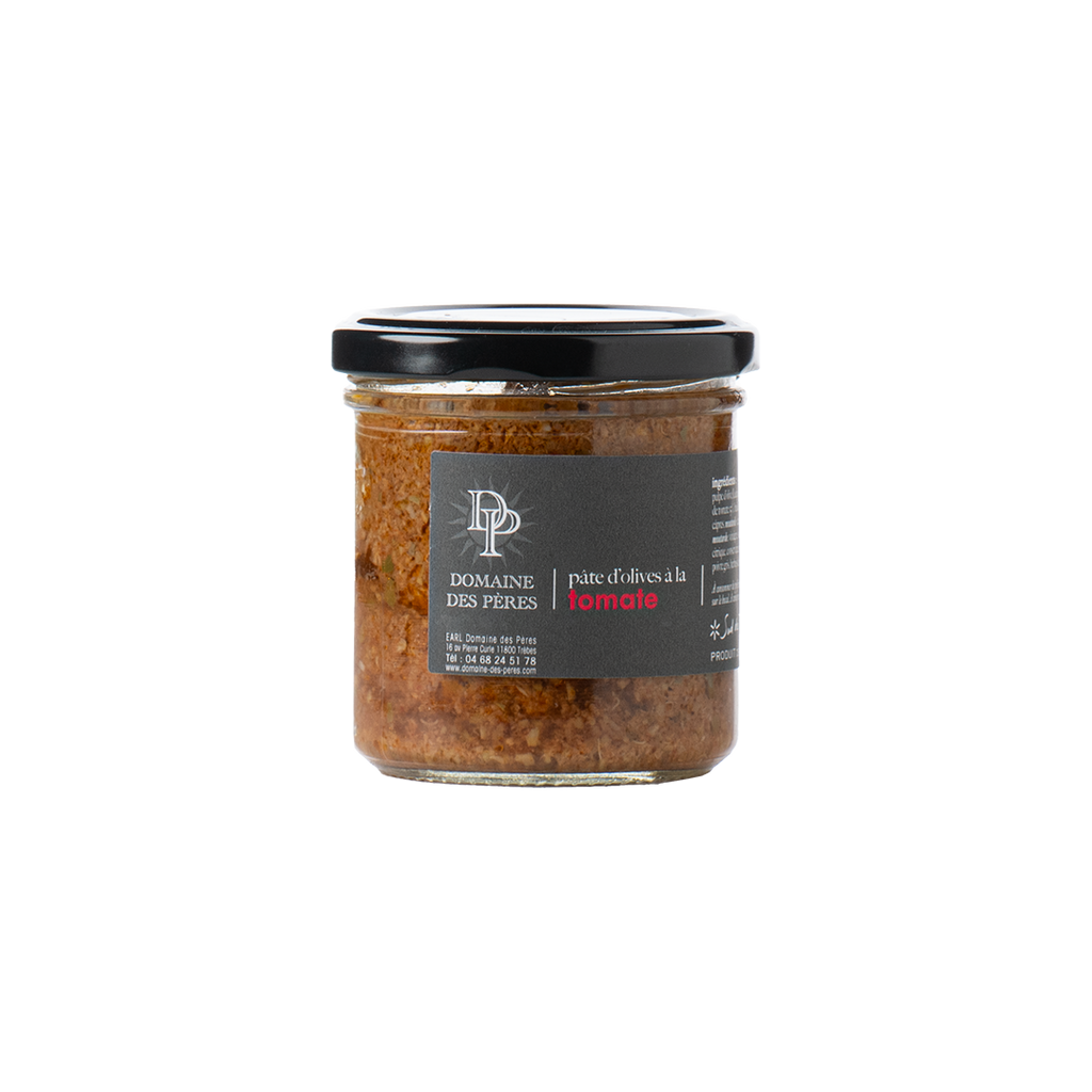 Pâte d'olives à la tomate