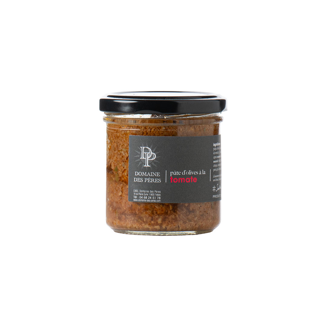 Pâte d'olives à la tomate