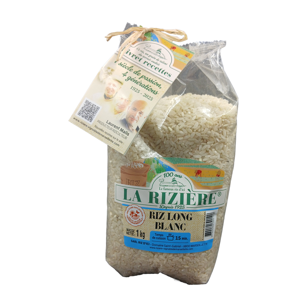 Riz long - Blanc