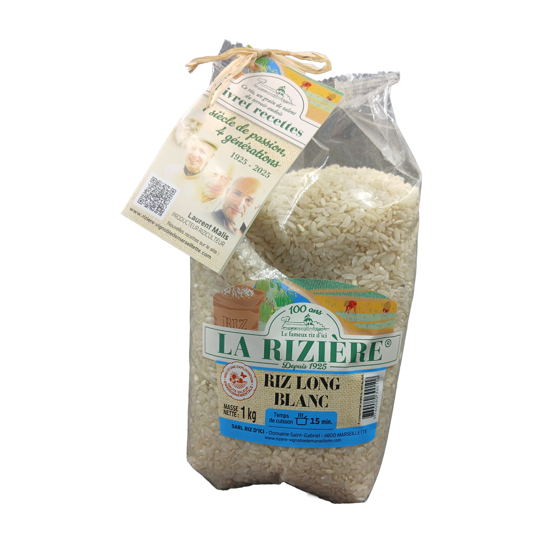 Riz long - Blanc