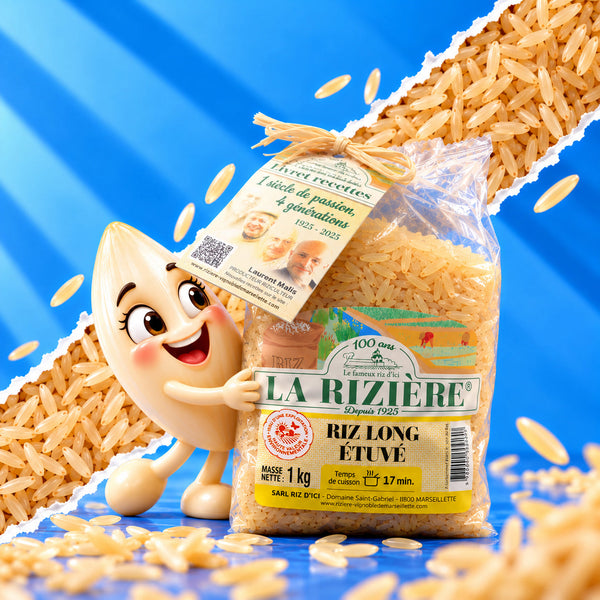 Riz long - Étuvé