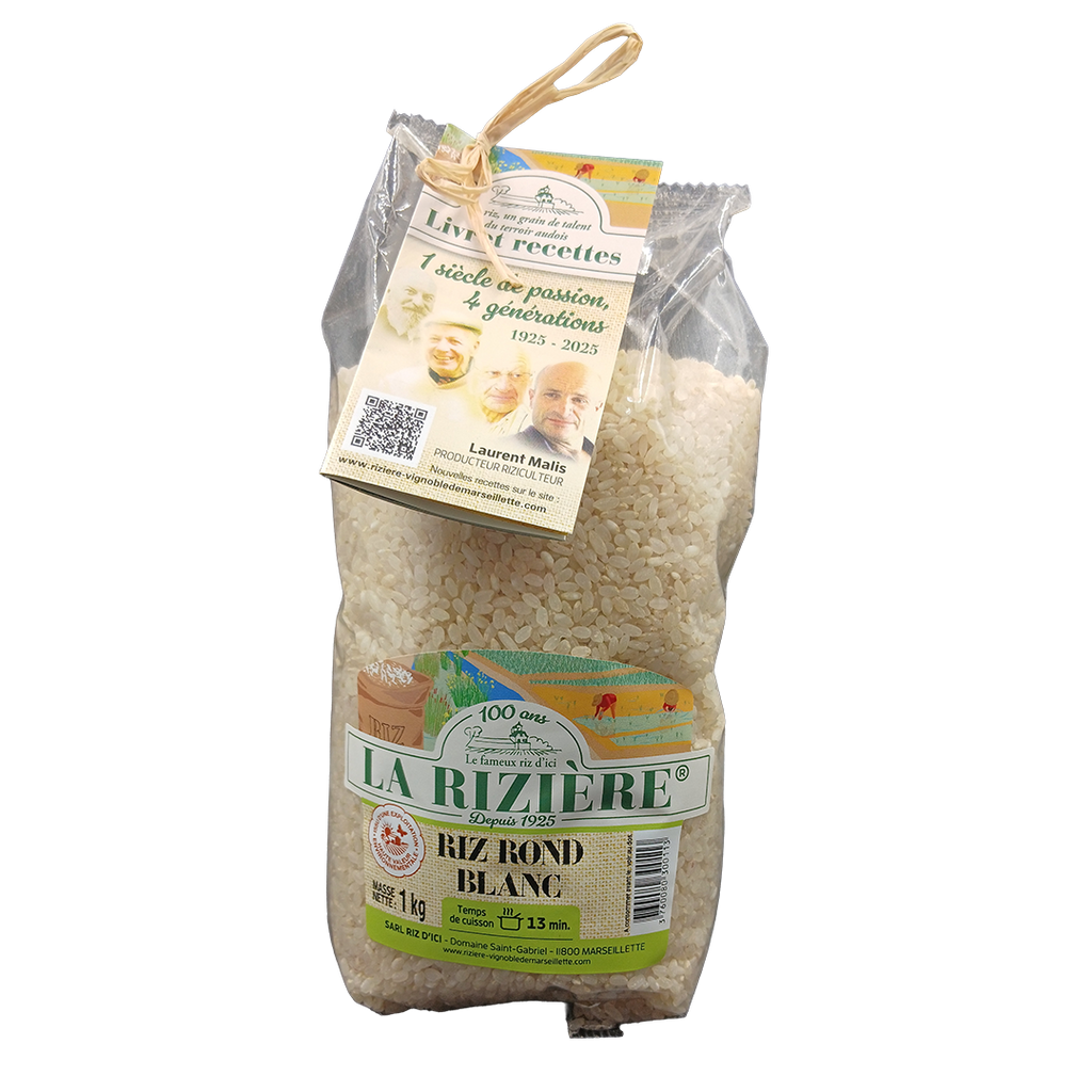Riz rond - Blanc