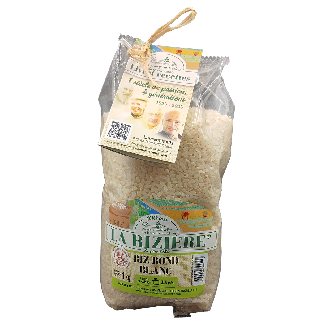 Riz rond - Blanc