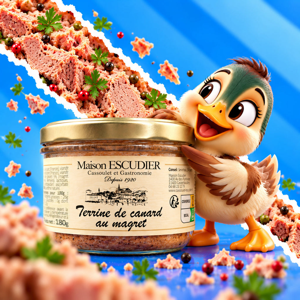 Terrine de canard au magret