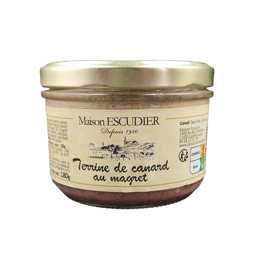 Terrine de canard au magret