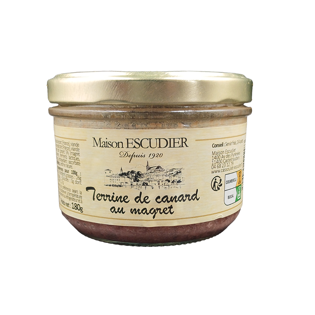 Terrine de canard au magret